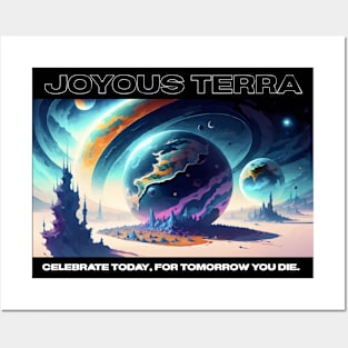 Joyous Terra (Happy Earth Day) Posters and Art